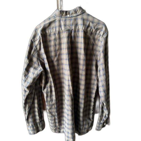 FACONNABLE Brown Long Sleeve "Club" Shirt Men's Size XL - Picture 9 of 9